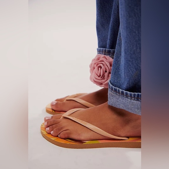 NWT Havaianas Slim High Trend Flip Flops - Picture 2 of 3